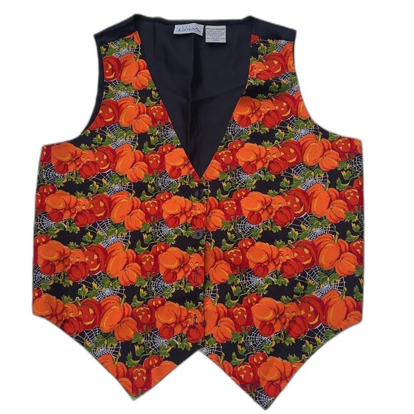 Vintage Halloween Vest by Basic Editions - Picture 1 of 6
